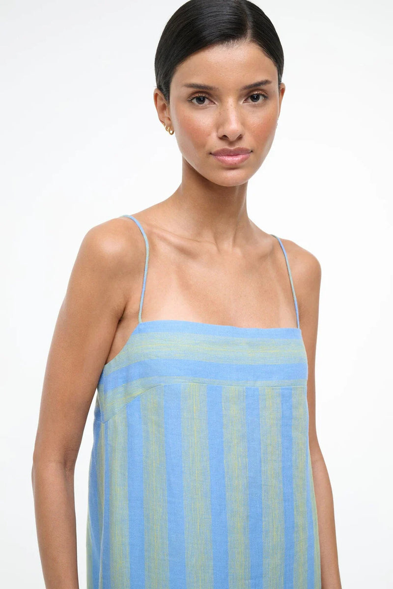 staud laura linen dress STAUD Laura Linen Dress