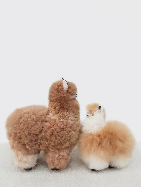 Fluffy Furry BIG llama Plushie