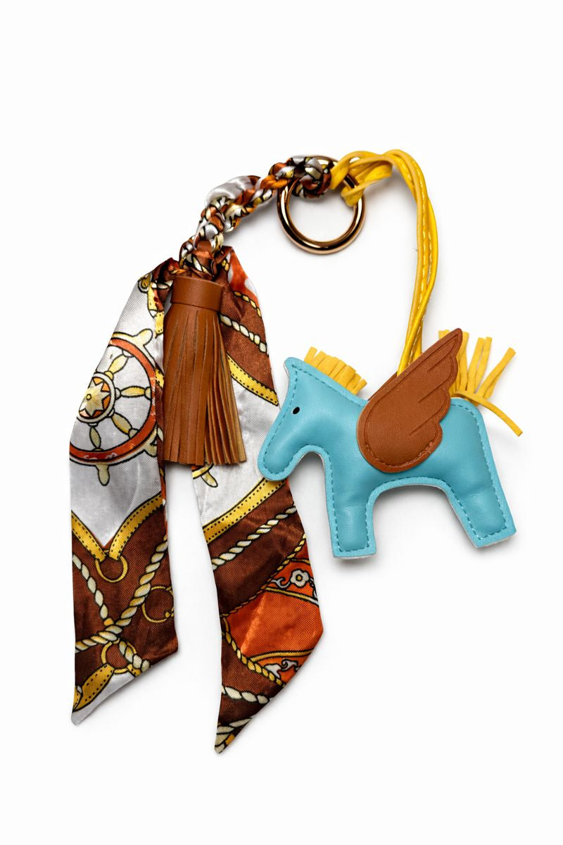 Erica Wilson Horse & Tassel Bag Charm