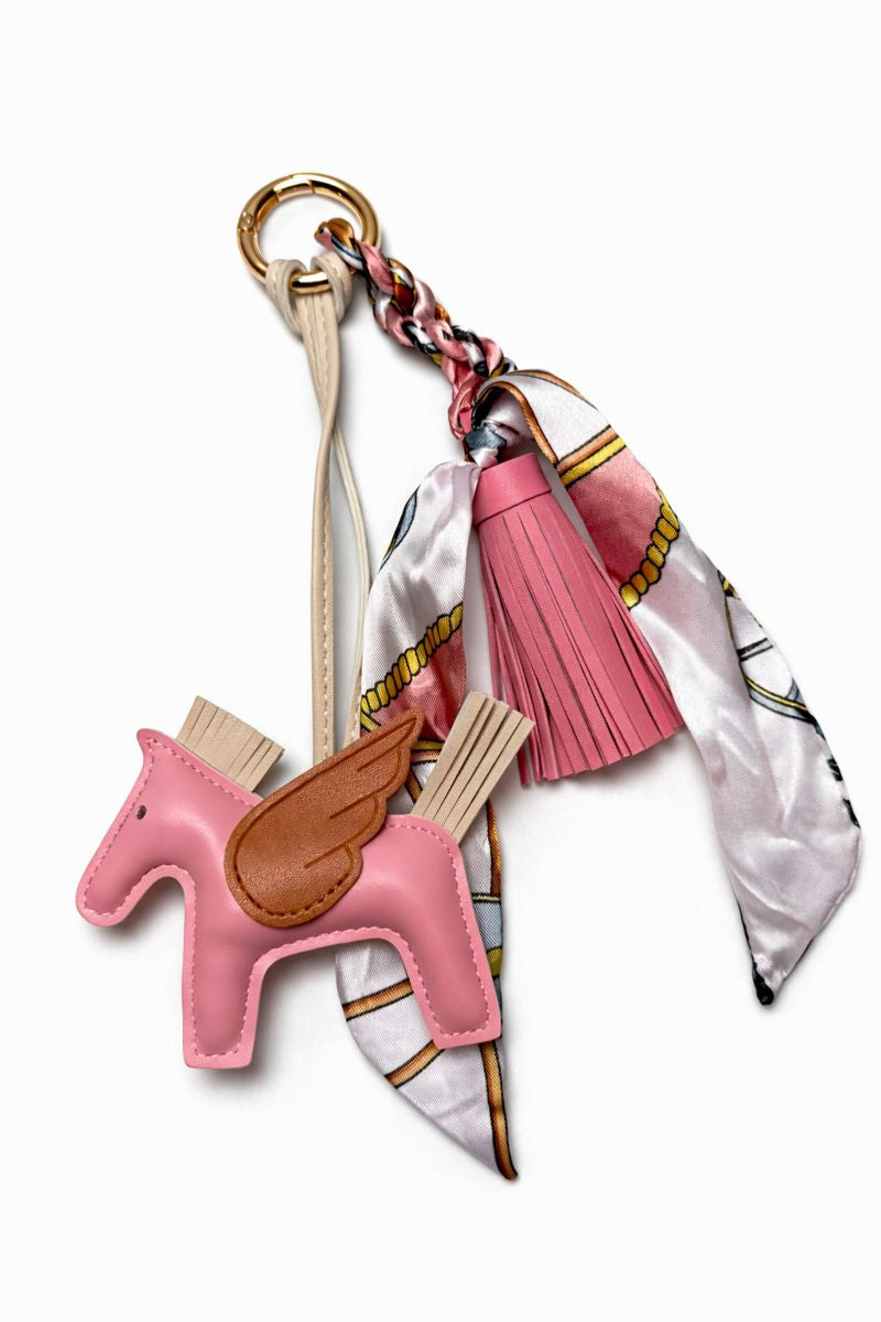 Erica Wilson Horse & Tassel Bag Charm