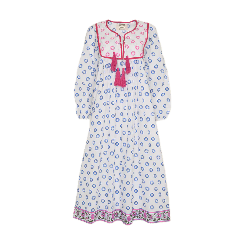 SZ Block Print Kitty Dress – Erica Wilson SZ Block Print Kitty Dress – Erica Wilson