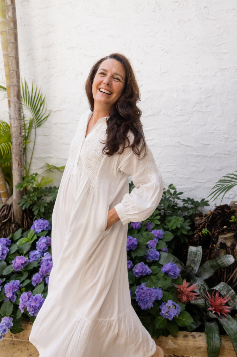 erica maxi dress Erica Dress White / OS