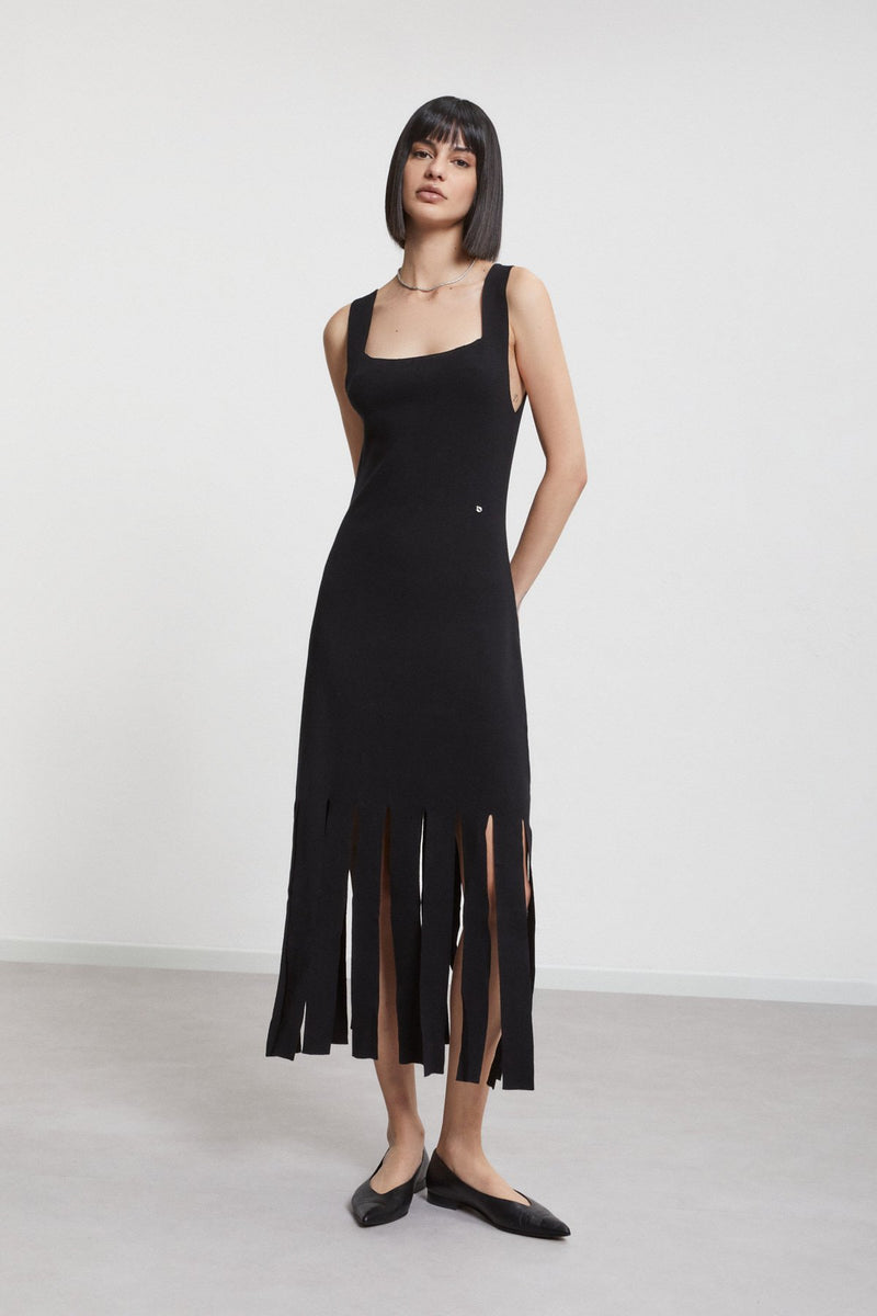 Fitted Fringe Dress Fitted Fringe Dress