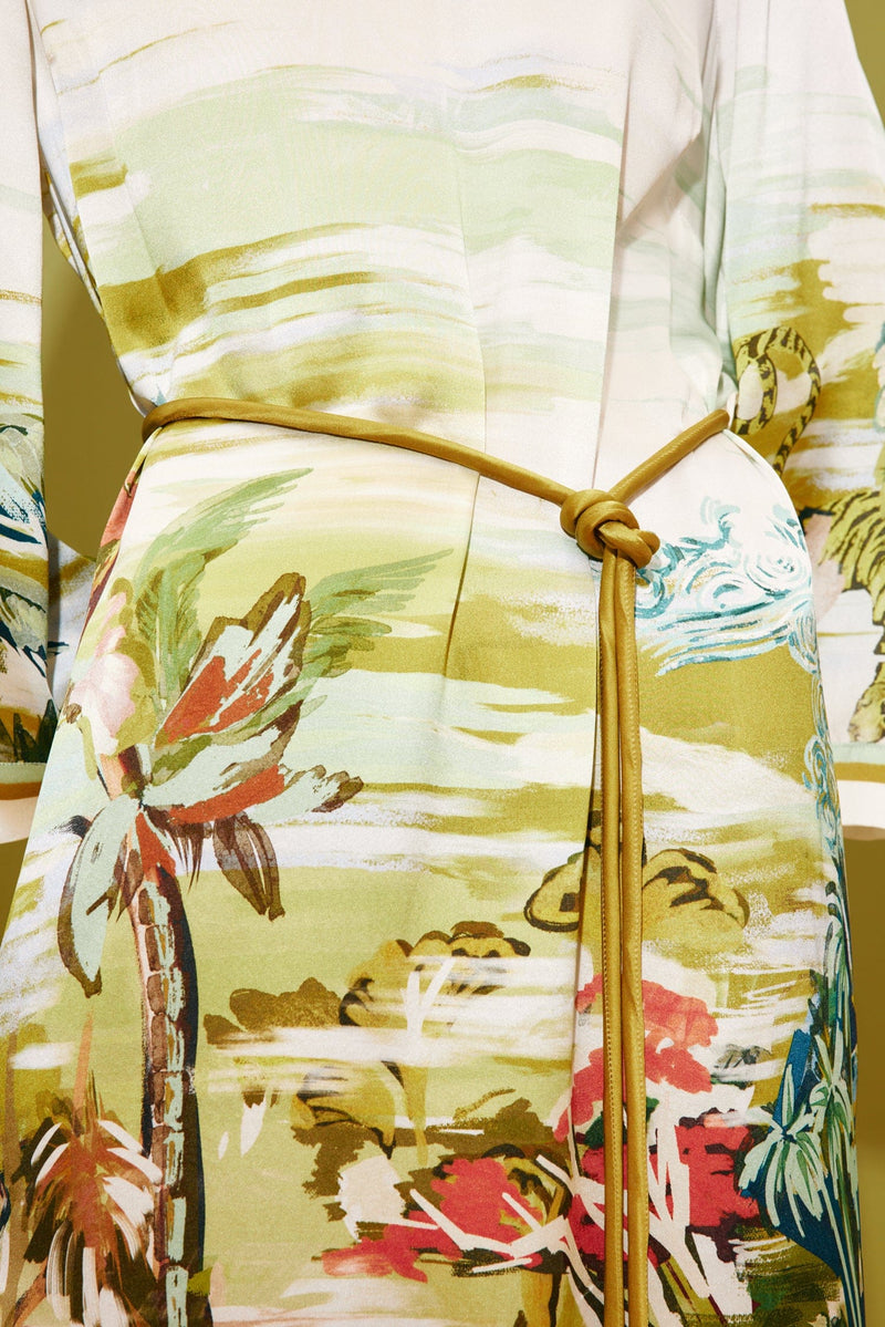 alemais silk dress Alemais Monkey Dance Silk Shirtdress