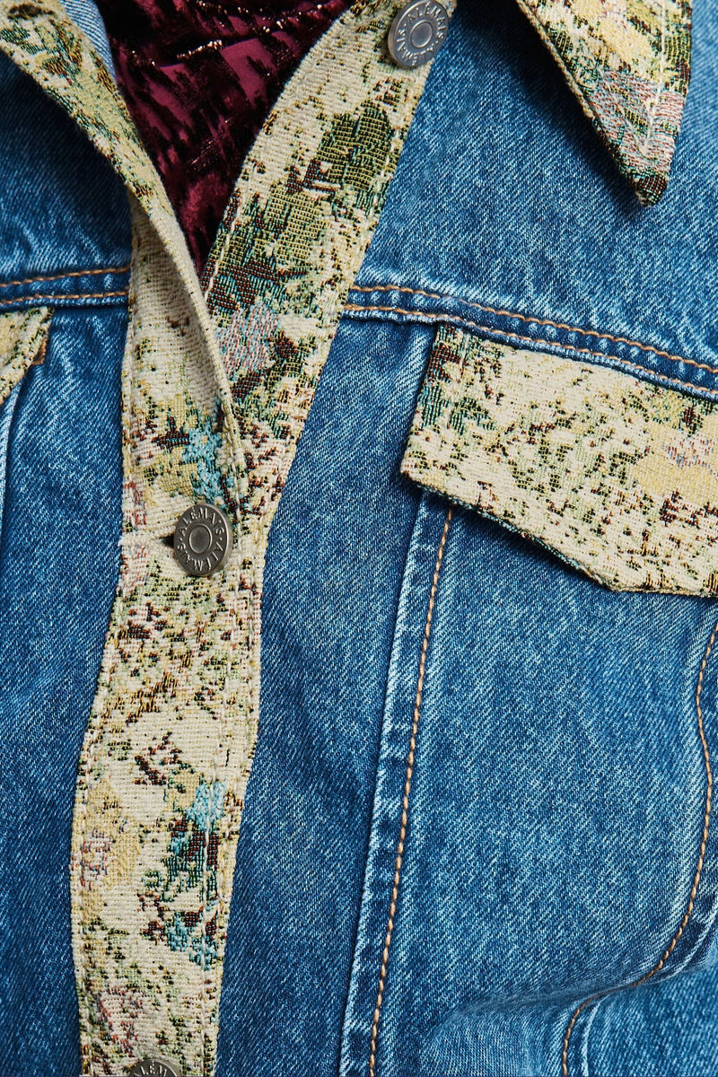 【PELLICULE】lacybelt motif denim Alemais Marcel Denim Jacket – Erica Wilson