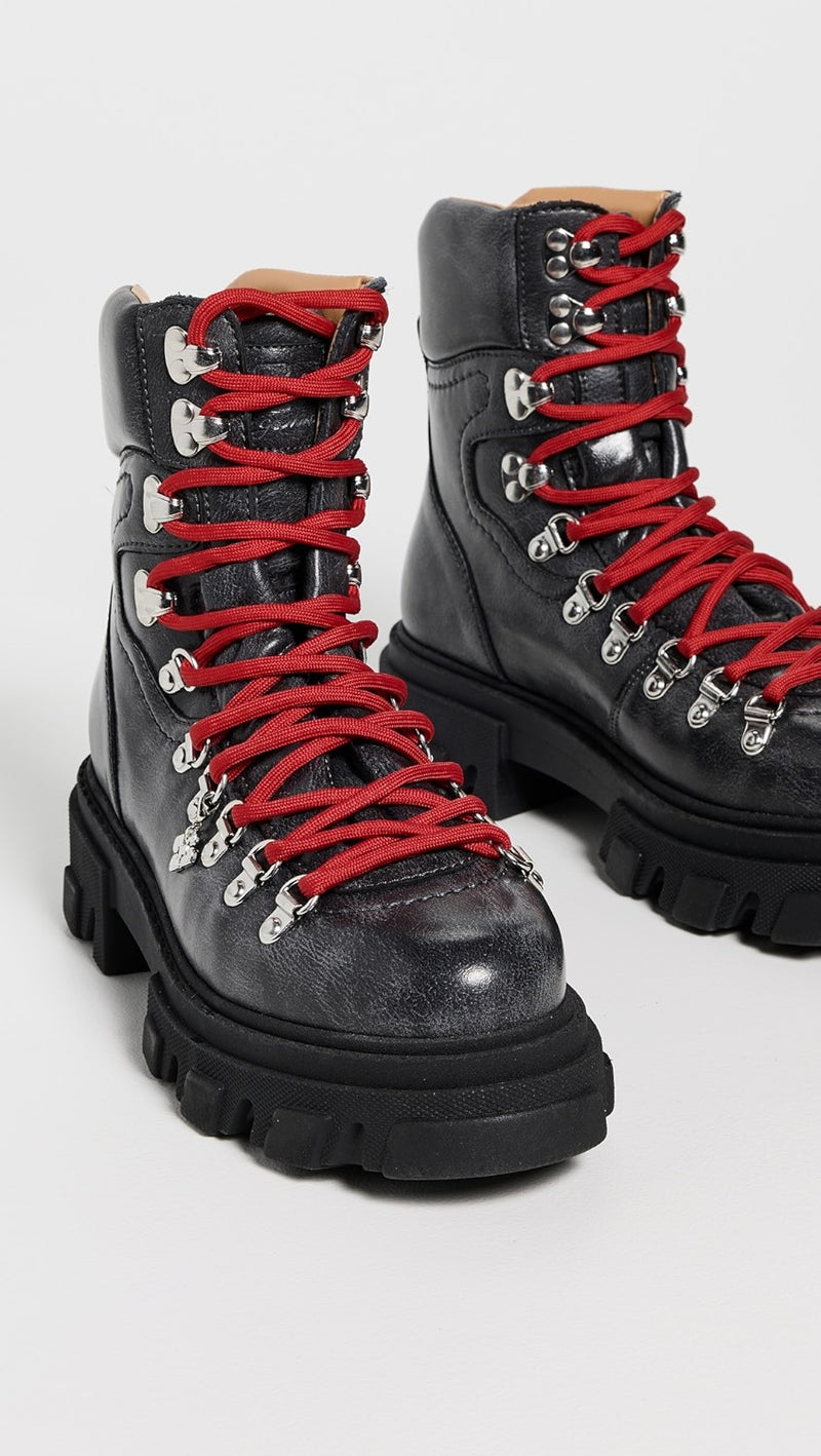 Ganni Cleated Mountain Boot Vintage – Erica Wilson