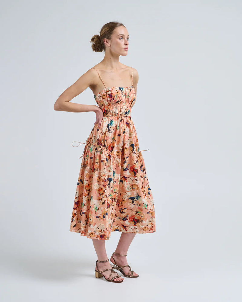 Ulla Johnson Vidri Cotton Cami Dress - Camellia