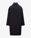Manteco Wool Coat with Detachable Bib