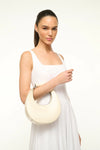 Cream Mini Moon Bag
