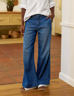 West Village Italian Wide Leg Chino
