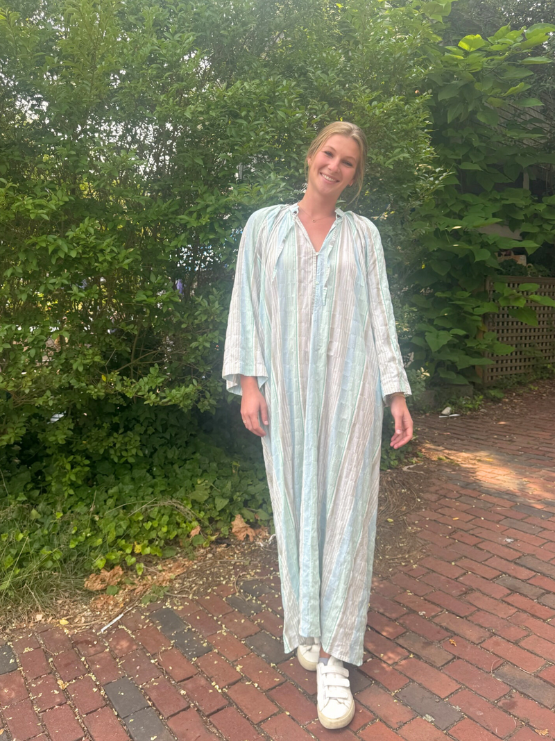 Plissee Dress Stripes