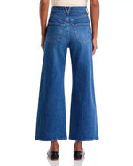 Taylor Cropped High Rise Wide Jean