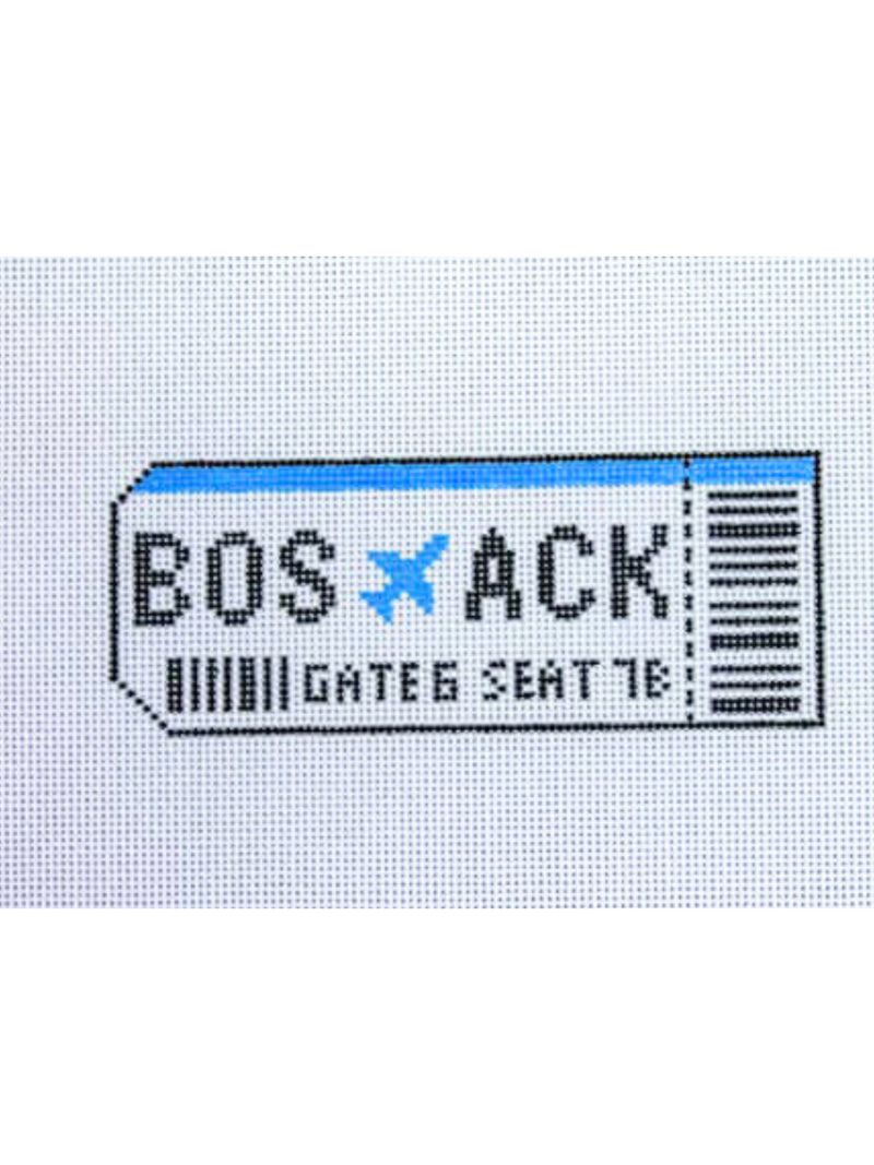 BOS-ACK Plane Ticket