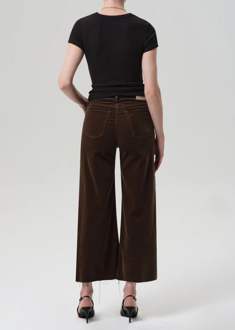 Lyra Wide Leg Crop Corduroy