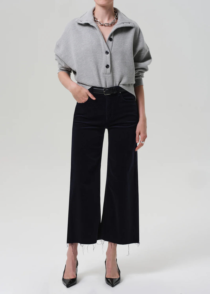 Lyra Wide Leg Crop Corduroy
