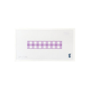Lavender Gingham Fob