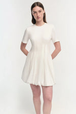 Pearson Bubble Hem Mini Dress