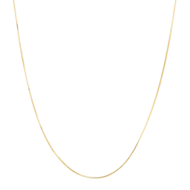 Crystal Haze Box chain 40 cm – Erica Wilson