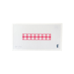 Pink Gingham Fob