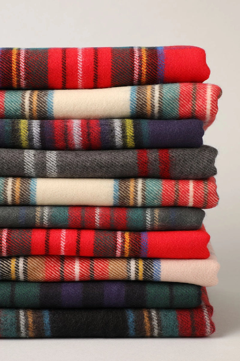 Nantucket Stroll Tartan Plaid Scarf