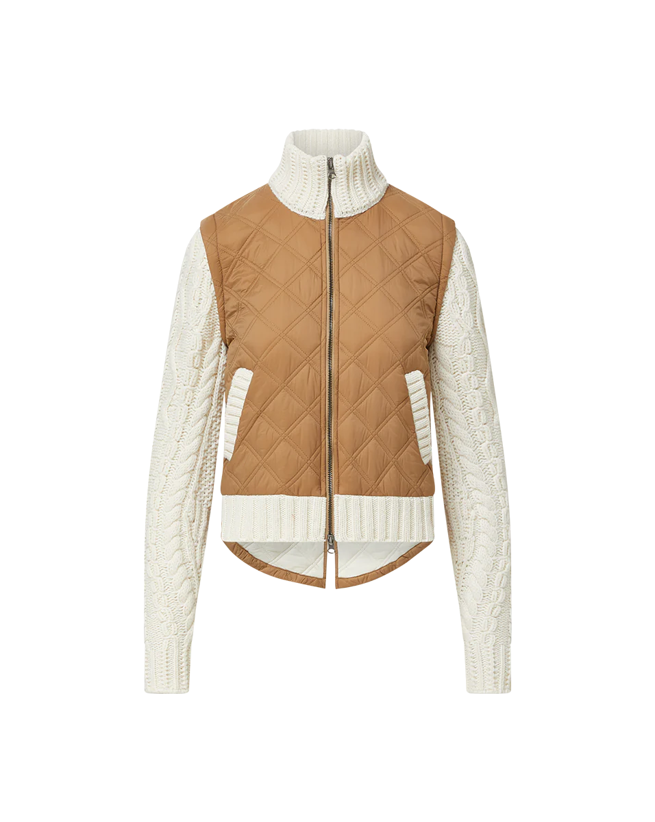 Patra Mixed Media Jacket