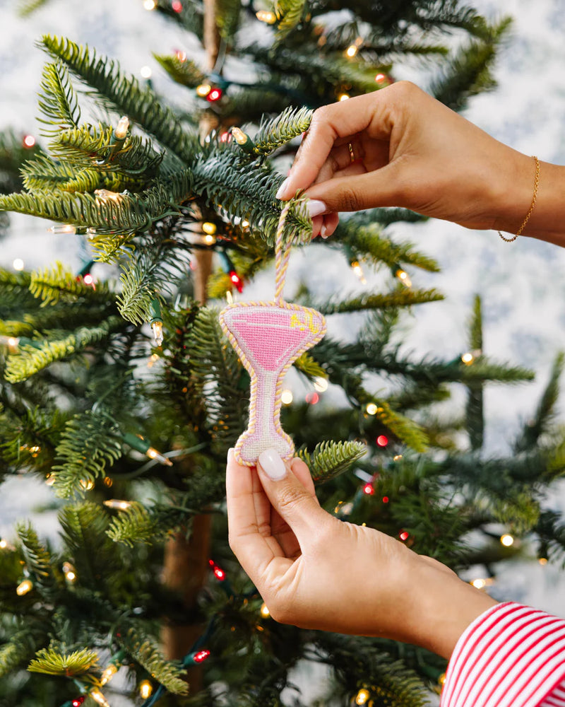 Cosmo Finished Needlepoint Ornament