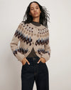 Christina Fairisle Cardi