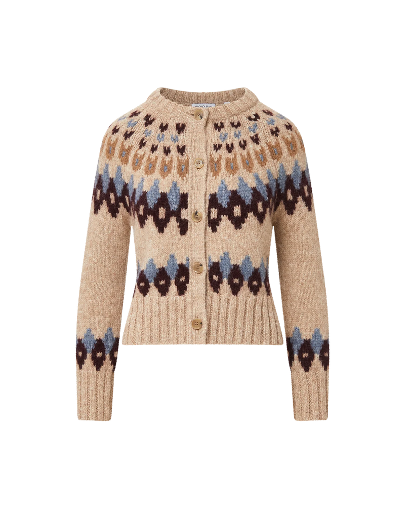 Christina Fairisle Cardi