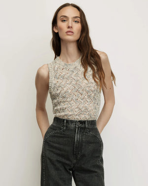 Cropped Jerrel Knit Tank