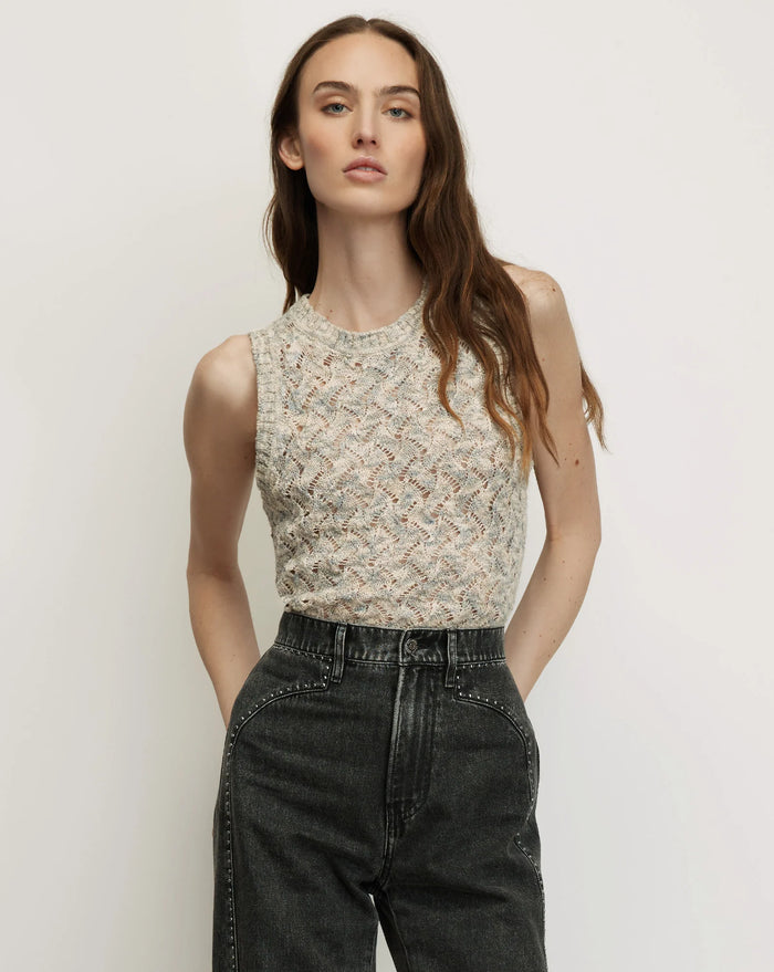 Cropped Jerrel Knit Tank