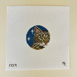 Cat Ornament Brown