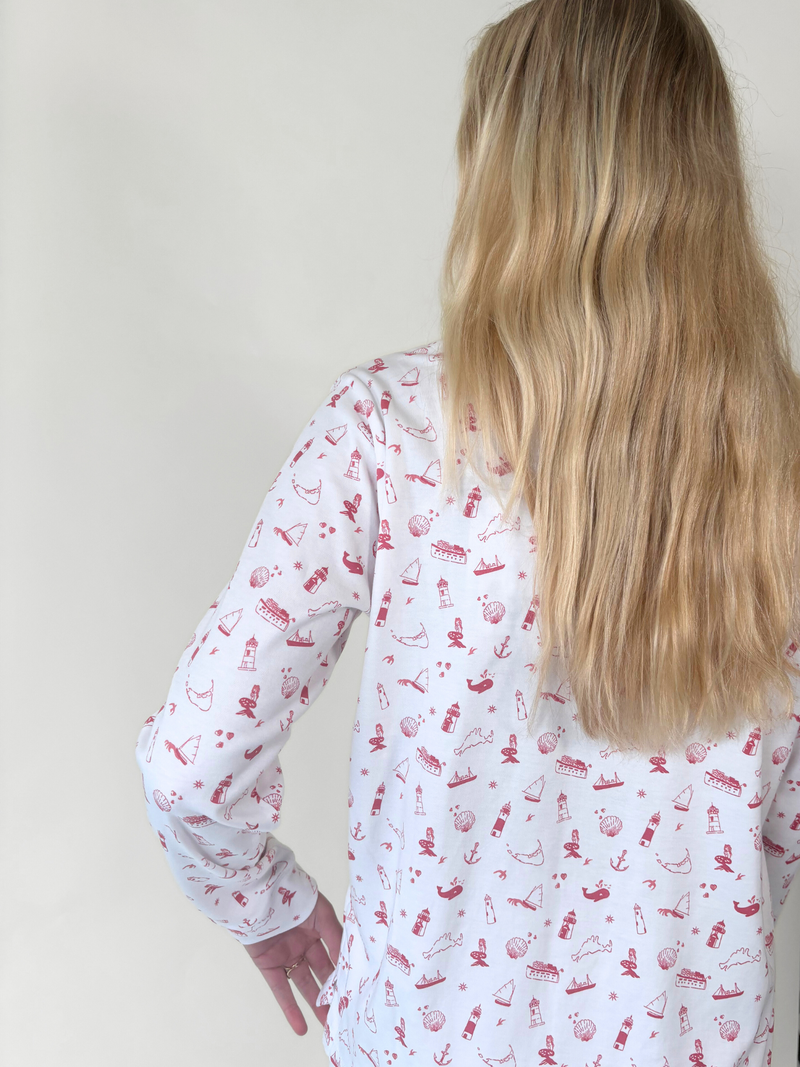 Long Polo PJ Greetings