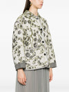 "la lune en fleur" jacquard oversized jacket