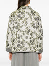 "la lune en fleur" jacquard oversized jacket