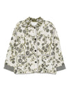 "la lune en fleur" jacquard oversized jacket
