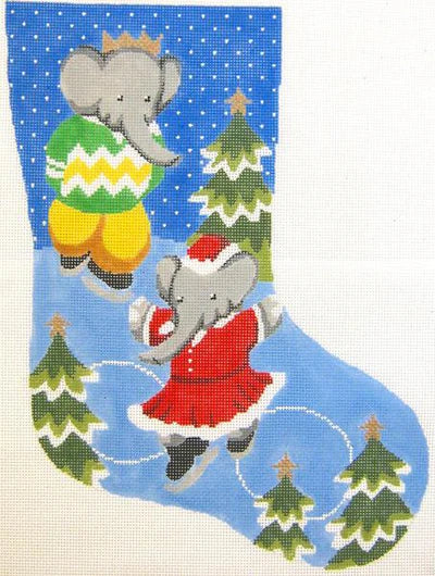 Babar & Celeste Stocking