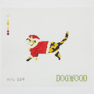 Calico Cat Santa