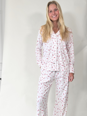 Long Polo PJ Greetings