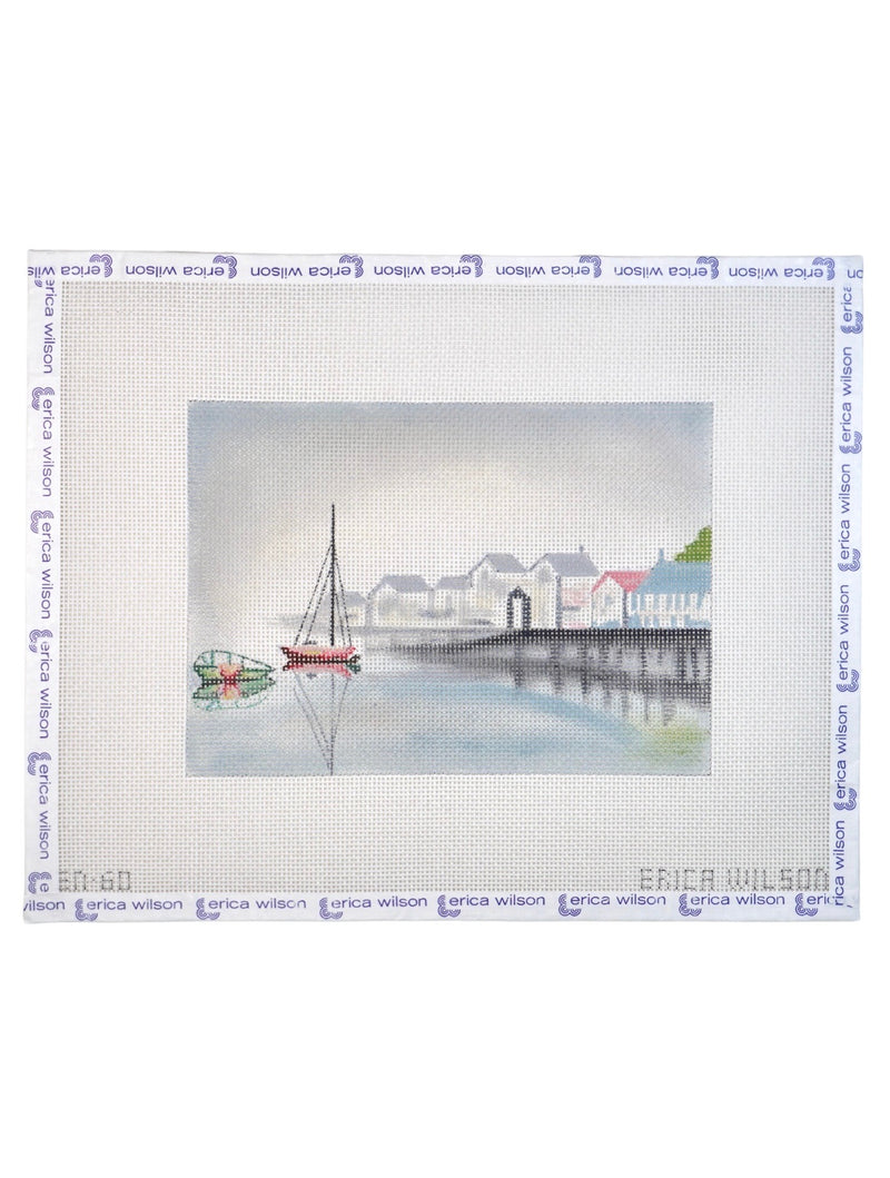 Foggy Nantucket Harbor