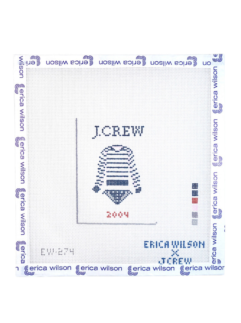 JCrew Striped Sweater Canvas