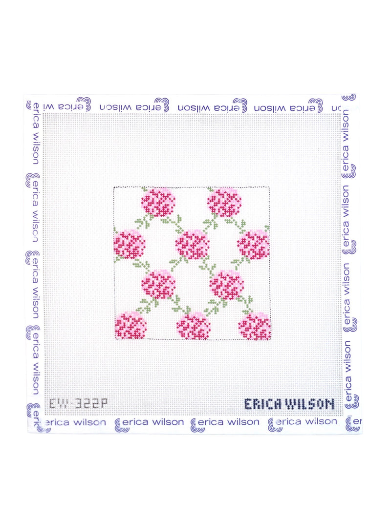 Hydrangea Lattice Coaster