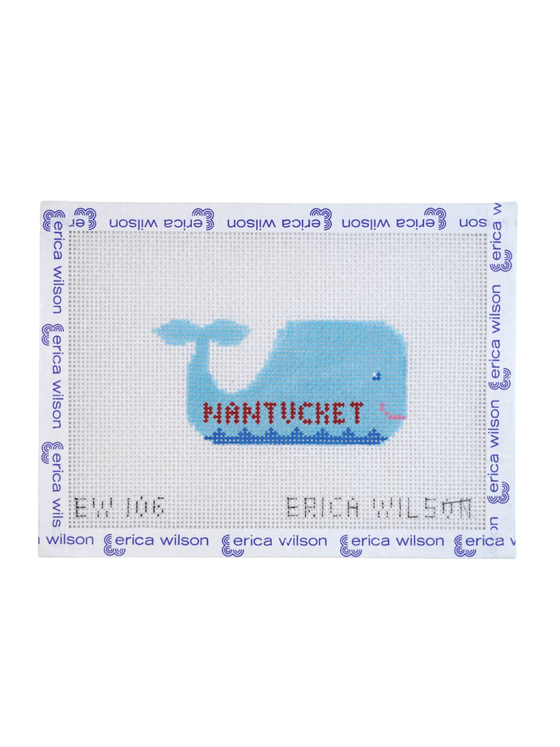 Nantucket Whale Ornament