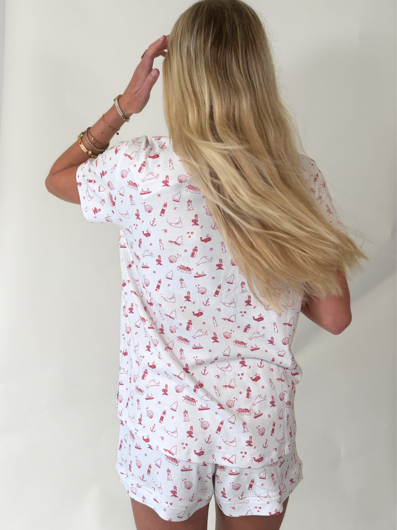 Short Polo PJ Greetings