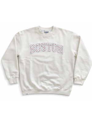 Mini Hearts Boston Crewneck