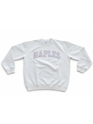 Mini Hearts Naples Crewneck