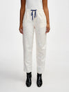 White Pizzy Pant