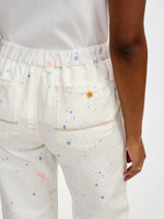 White Pizzy Pant