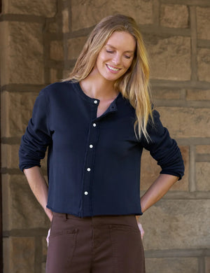 Jackie Cardigan Triple Fleece