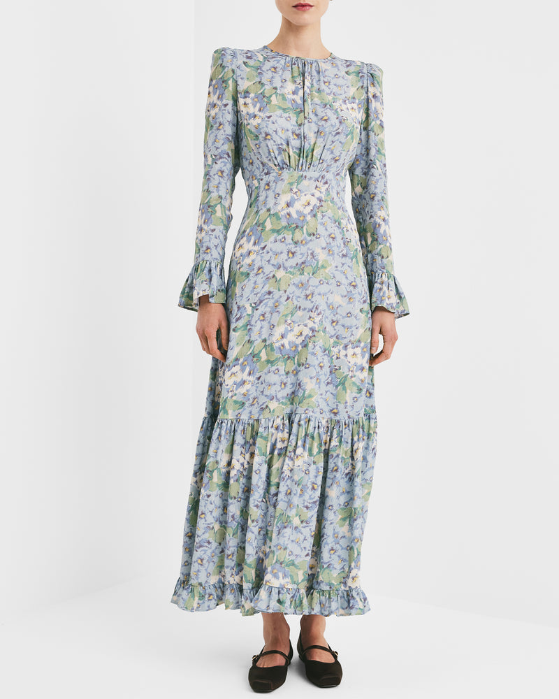 Viscose Flounce Dress