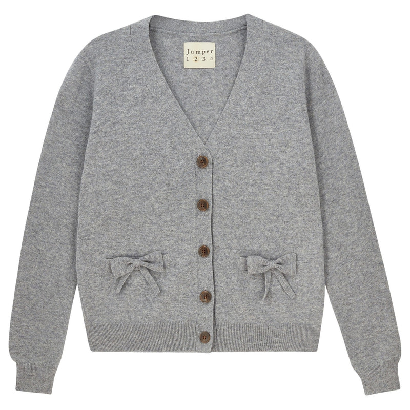 Bow Pocket Cardigan